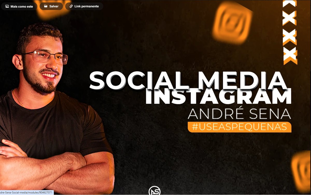 André Sena, artes para redes sociais